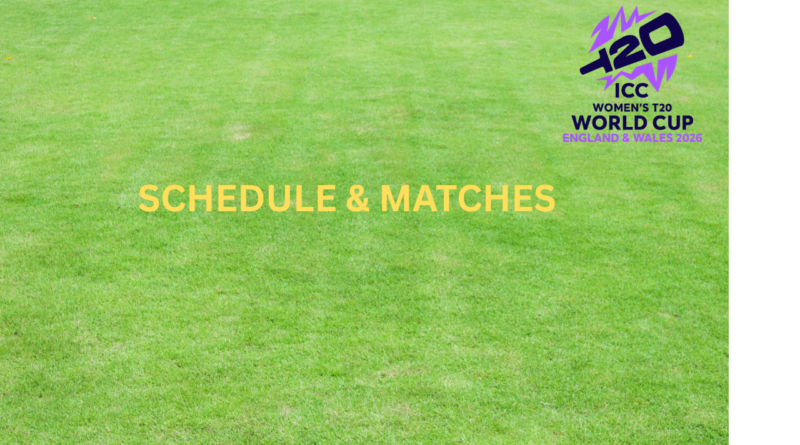 ICC Women's T20 World Cup 2026 schedule and matches news banner