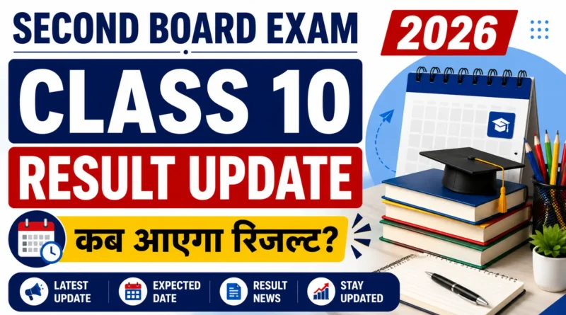 Second Board Exam 2026 Class 10 Result Date